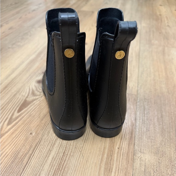 SAM EDELMAN - WOMEN’S TINSLEY MATTE BLACK WATERPROOF RAIN BOOTS - SIZE 7 - Picture 14 of 16